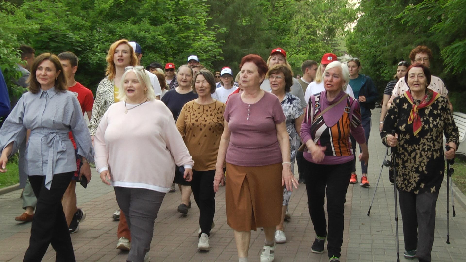 В Волгограде прошла акция «Шаги здоровья»